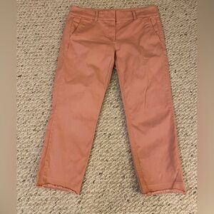 LOFT Peach Cropped Pants